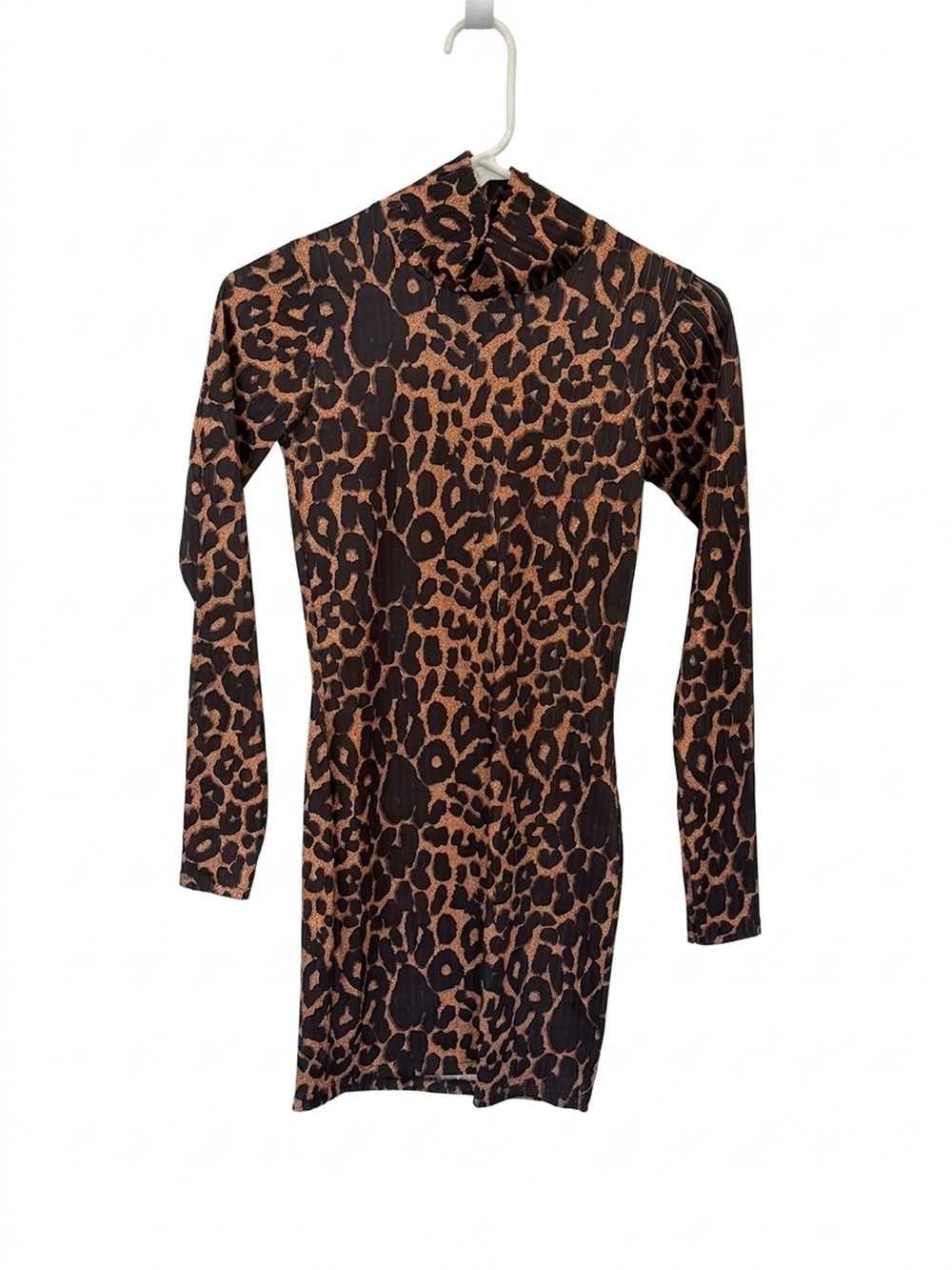 PrettyLittleThing Mini Dress | Leopard Print | Size S | Bodycon Dress